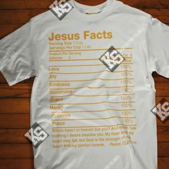 Jesus Facts Tee - Picture 1 of 2